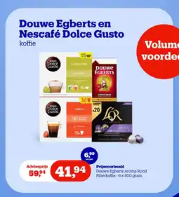 Bol.com Douwe Egberts en Nescafé Dolce Gusto aanbieding