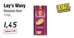 Budget Food Lay's Wavy aanbieding