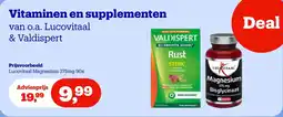 Bol.com Vitaminen en supplementen Lucovitaal & Valdispert aanbieding