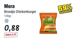 Budget Food Mora Broodje Chickenburger aanbieding