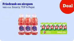 Bol.com Frisdrank en siropen Sourcy, 7UP & Pepsi aanbieding