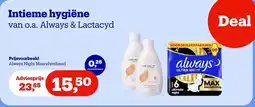 Bol.com Intieme hygiëne Always & Lactacyd aanbieding