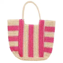 Kruidvat True Spirit Rieten Strandtas aanbieding