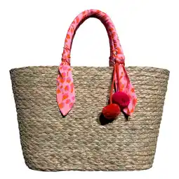 Kruidvat True Spirit Rieten Strandtas aanbieding