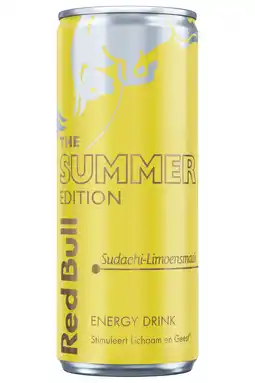 PLUS Red Bull Energy drink Summer Edition aanbieding