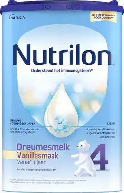 PLUS Nutrilon 4 Dreumesmelk Vanillesmaak 1+jr aanbieding