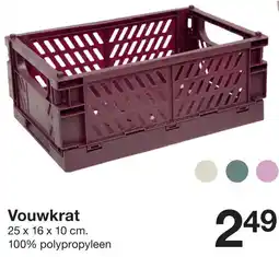 Zeeman Vouwkrat aanbieding