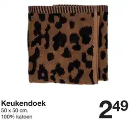 Zeeman Keukendoek aanbieding