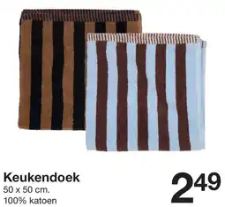 Zeeman Keukendoek aanbieding