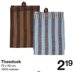 Zeeman Theedoek aanbieding