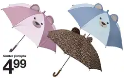 Zeeman Kinder paraplu aanbieding