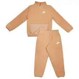 Foot Locker Nike Club Polar Hz Trainingspakken Peuter - Bruin - Maat 98 - 104 CM - Poly Fleece aanbieding
