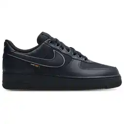 Foot Locker Nike Air Force Sneakers Heren - Blauw - Maat 45 - Leer aanbieding