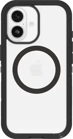 Coolblue OtterBox Defender Pro XT iPhone 17 Back Cover met MagSafe Magneet Transparant Zwarte Rand aanbieding