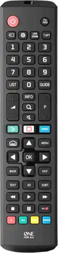 Coolblue One for All URC4911 LG Afstandsbediening aanbieding