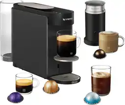 Coolblue De'Longhi Nespresso ENV200GYAE Vertuo UP Antraciet + Aeroccino aanbieding