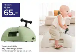 Prenatal Scoot and RideMy First babywalker aanbieding