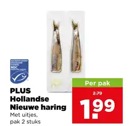 PLUS PLUS Hollandse Nieuwe haring aanbieding