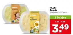 PLUS PLUS Salade aanbieding