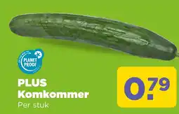 PLUS PLUS Komkommer aanbieding