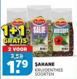Sahan Supermarkten ŞAHANE KRUIDENTHEE SOORTEN aanbieding