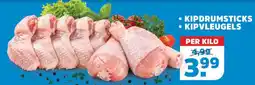 Sahan Supermarkten kipdrumsticks kipvleugels aanbieding