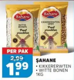 Sahan Supermarkten Sahane kikkererwten 9mm witte bonen aanbieding
