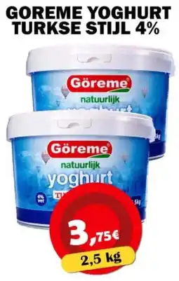 Avantage Supermarkt Goreme yoghurt aanbieding