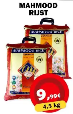 Avantage Supermarkt Mahmood rijst aanbieding