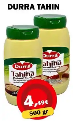 Avantage Supermarkt Durra Tahina aanbieding