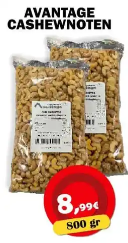 Avantage Supermarkt Avantage cashewnoten aanbieding