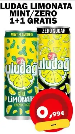 Avantage Supermarkt uludag limonata mint/zero aanbieding