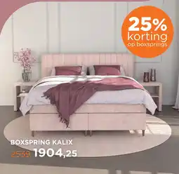 TotaalBED Boxspring kalix aanbieding