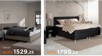 TotaalBED Vanaf 1529,25 aanbieding