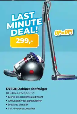 EP Beerepoot Dyson zakloze stofzuiger aanbieding