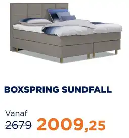 TotaalBED Boxspring sundfall aanbieding
