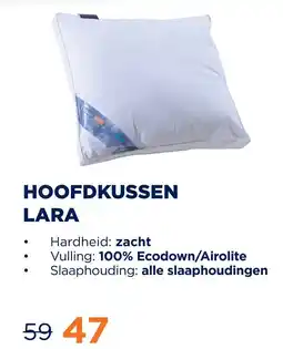 TotaalBED Hoofdkussen lara aanbieding