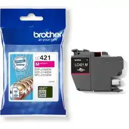 Bol.com Brother LC-421M - Originele Cartridge - Standaard formaat - Magenta aanbieding