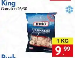 Tanger Markt King Garnalen 26/30 aanbieding