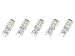 Lidl OSRAM Set van 5 G9 LED-lampen Base CL aanbieding