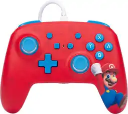 Bol.com PowerA Geavanceerde Bedrade Controller - Geschikt voor Nintendo Switch - Woo-hoo! Mario aanbieding