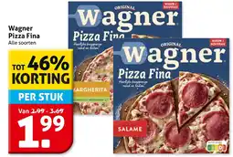 Hoogvliet Wagner Pizza Fina aanbieding