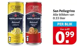 Hoogvliet San Pellegrino aanbieding