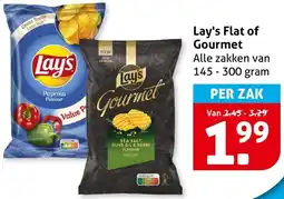 Hoogvliet Lay's Flat of Gourmet aanbieding