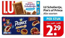 Hoogvliet LU Scholiertje, Pim's of Prince aanbieding