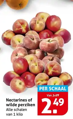Hoogvliet Nectarines of wilde perziken aanbieding