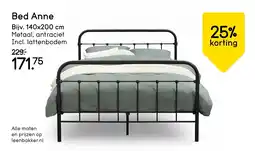 Leen Bakker Bed anne aanbieding