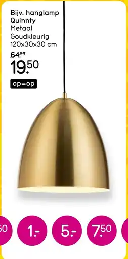 Leen Bakker Hanglamp quinnty aanbieding