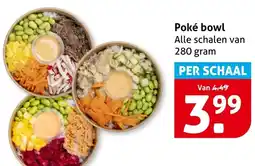 Hoogvliet Poké bowl aanbieding