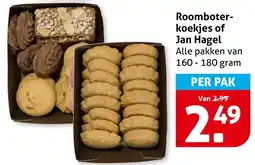 Hoogvliet Roomboterkoekjes of Jan Hagel aanbieding
